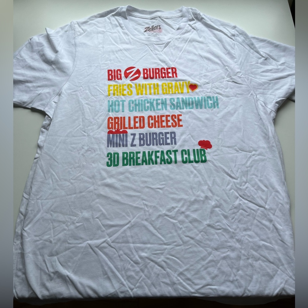 2/$20 - Zellers Menu Tee